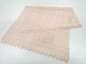 レース抽象模様ショール